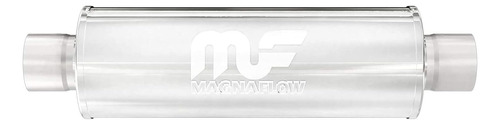 Magnaflow  - Silenciador Redondo De Rendimiento Central/cent