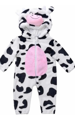 Kigurumi, Mameluco, Pijama  Para Bebe  Vaca