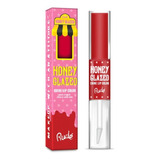 Rude Cosmetics - Labial 2 En 1 Honey Glazed Shine Lip Color
