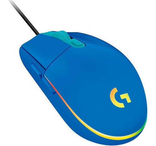 Mouse Gamer Wired Logitech G203 Lightsync 8000dpi