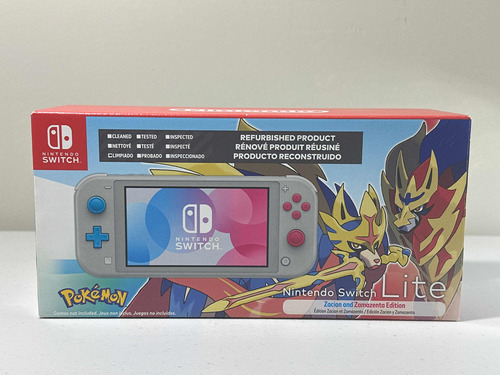 Consola Nintendo Switch Pokémon Zacian And Zamazenta Edition
