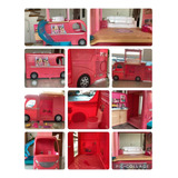 Camper Barbie Con Accesorios Excelente