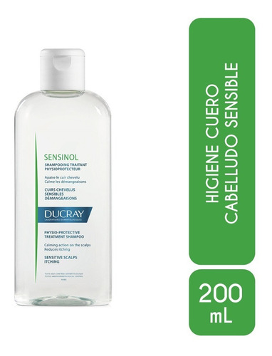  Shampoo Ducray Sensinol Fisioprotector X 200ml