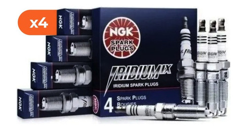 Bujía Iridium Grado 7 Bkr7eix Ngks Vw Vento Tsi Gen 1/2 X 4 