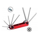 Juego De Llaves Torx Perforadas T9h - T40h 8 Pzas. Force