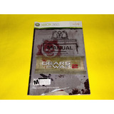 Manual Gears Of War 2 Xbox 360 Original *no Incluiye Juego*