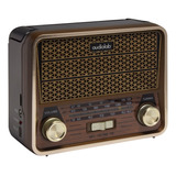 Parlante Mini Retro Audiolab Bt Gs-f821u - R G