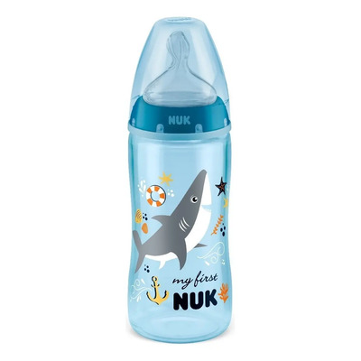 Mamadeira My 1st First Choice 300ml Azul - NUK | Frete grátis