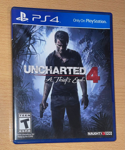 Uncharted 4, A Thiefs End, Ps4