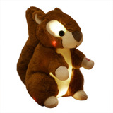 Ardilla Led De Peluche De Ardilla Iluminada De 11 Pulgadas