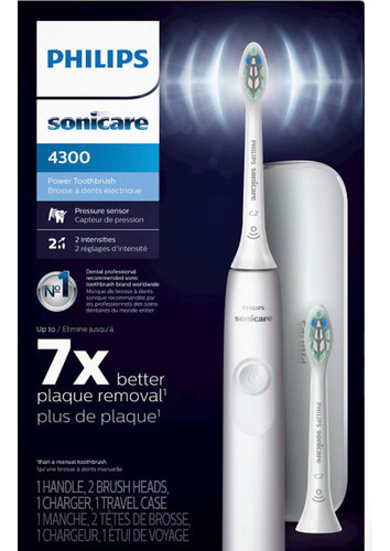 Cepillo De Dientes Eléctrico, Philips Sonicare 4300