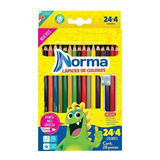 Colores Norma Con 24 + 4 Colores Extra Punta Gruesa