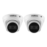 Kit 2 Câmeras Ip 2 Megas 2.8mm 30m Poe Vip 1230 D Intelbras