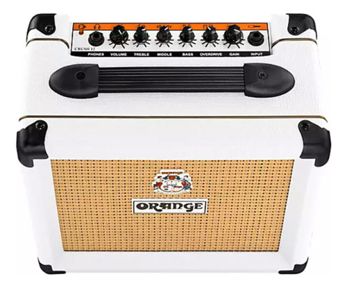 Caixa Amplificada Para Guitarra Orange Crush 12w 1x6 White