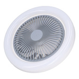 Ventilador De Techo Pequeño E27 30w Lámpara Led Ajustable Si