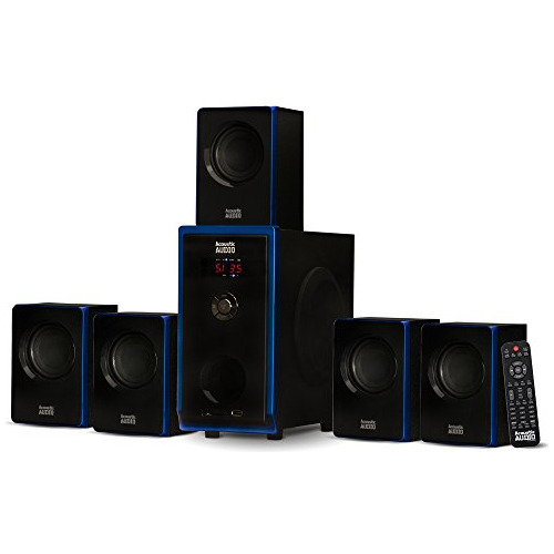 Sistema De Altavoces 5.1   Acoustic Audio Aa5102 Cine C...