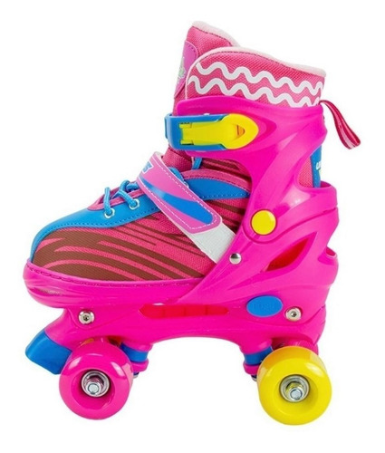 Patins Infantil Adulto 4 Roda Quad Regulavel29 32 36 A 38