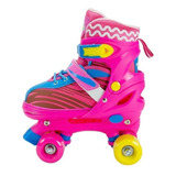 Patins Infantil Adulto 4 Roda Quad Regulavel29 32 36 A 38