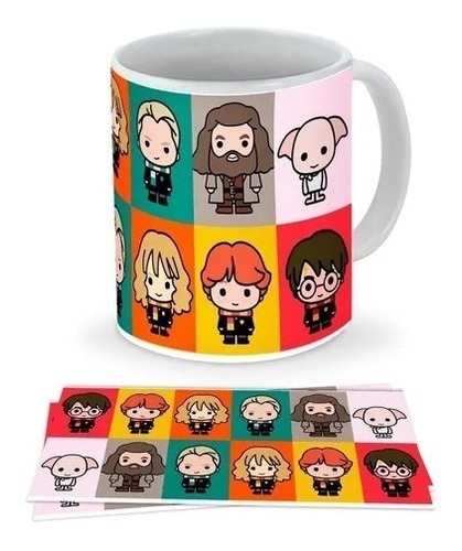 Mug Pocillo Harry Potter Chibi 002