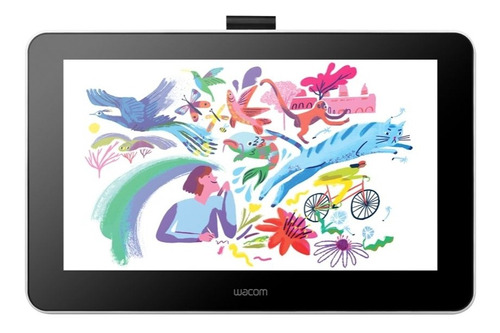 Tableta Digitalizadora Wacom One Dtc-133w0a Black Y White