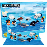 Pix Brix Pixel Art Puzzle Bricks - Animals And Artic Pixel P