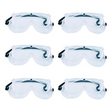 6 Pack Goggles Protección Medica E Industrial Economicos