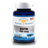 Biotina Natural System 900 Mcg X 10 - Unidad a $400