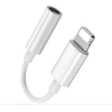 Adaptador Lightning Para iPhone A Jack 3.5mm Para Audifono