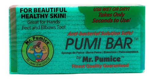 Lima Exfoliante Pies Anti-bacterial Piedra Pómez Mr. Pumice