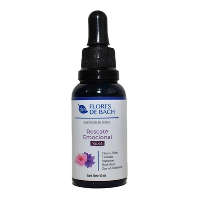 Flores de Bach Rescate Emocional 30 mL Serenidad Inmediata | Envío gratis