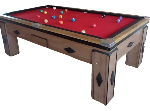 Mesa De Sinuca Pedra Ardósia Cinuca Bilhar Snooker Mata Mata | Parcelamento sem juros