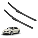 Kit 2 Escobillas Delanteras Flex Goma Fluence 2009 A 2021