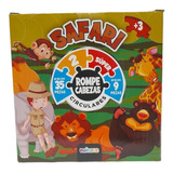 Rompecabezas Puzzles Circulares X2 Safari Selva Uniesco 5594