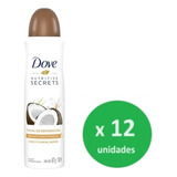 Pack Desodorante Dove Coco 150ml X 12 Un - Dh Tienda