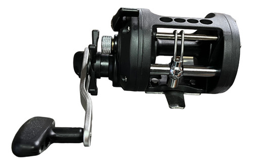 Reel Convencional Okuma Classic Clx Clx-200la Derecho Color Negro