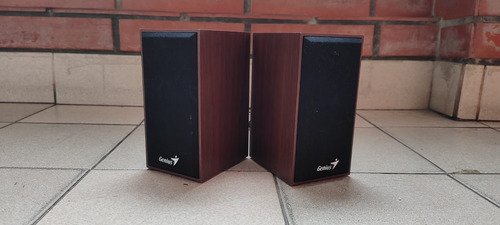 Parlantes 2.0 Genius Sp-hf180 Wooden 6w Usb