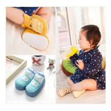 Bebé,niño,suave,calcetines, Antideslizante,zapatos 3pcs