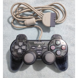Controle Sony Ps One Translúcido Smoke Original Ps1
