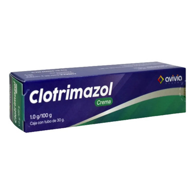Clotrimazol Crema 1 G \u002F 100 G Tubo De 30 G Avivia | MercadoLibre