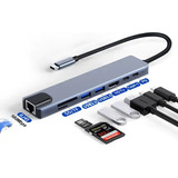 Thunderbolt Usb-c Hdmi 4k 8 Em 1 3.0 Hub Para Macbook