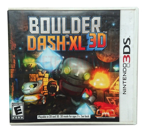 Boulder Dash Xl 2ds 3ds