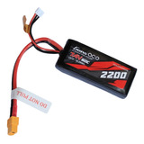 Bateria Lipo 2200mah 7.4v 2s 50c Xt60 Tattu - Tukiba - 
