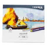 Estuche C/24 Crayones Lyra 46320 Aquarell Profesional