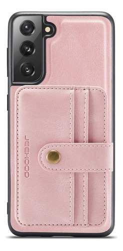 Funda Magnética De Piel Tipo Cartera Para Samsung S22 Ultra