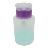 Porta Acetona Com Dosador Manicure E Pedicure 150 Ml - Roxo