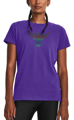 Playera Under Armour Project Rock Mujer 1380765-583