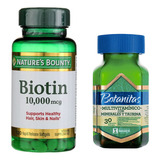 Biotina 10.000 Mcg + Multivitam - Unidad a $107910