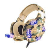 Diadema Gamer Kotion Each G2600 Camuflada Beige 