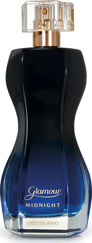 Perfume Glamour Midnight Desodorante Colônia Boticário - 75ml