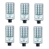 Pack X6 Foco Led Panel Solar 1000w Exterior Ip66 Control